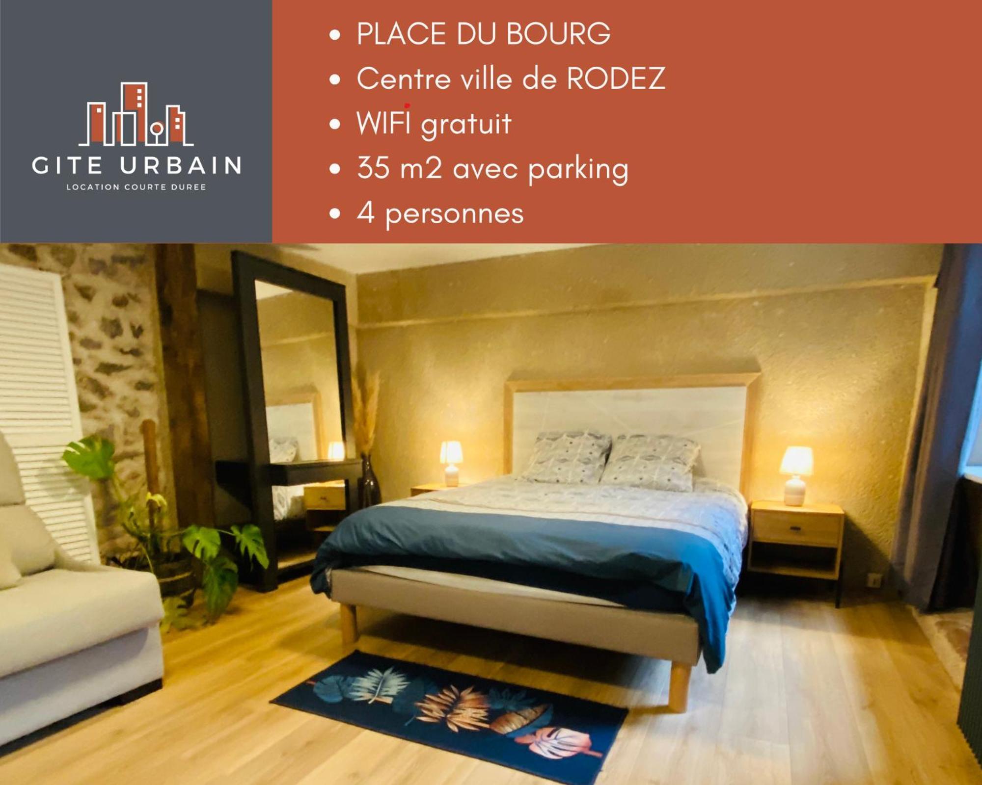 Le Place Du Bourg Appartement T2 Centre Historique Rodez Ngoại thất bức ảnh